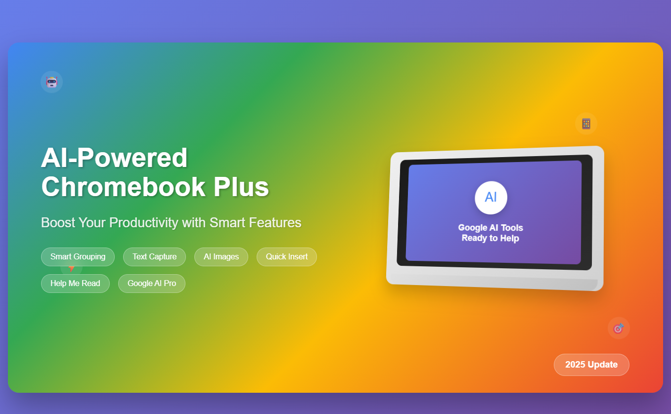 AI Powered Chromebook Plus