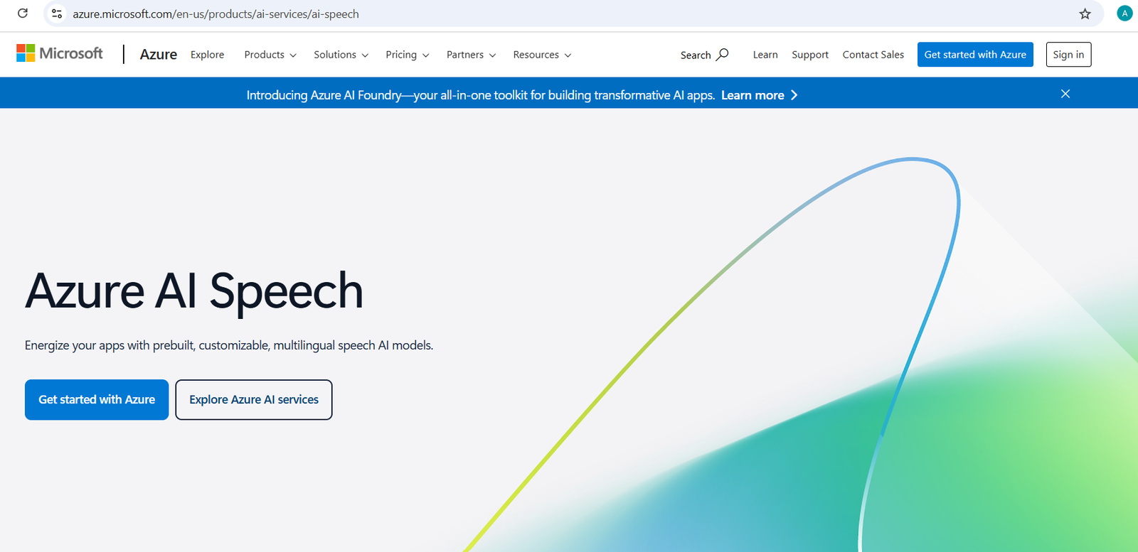 Azure AI Speech