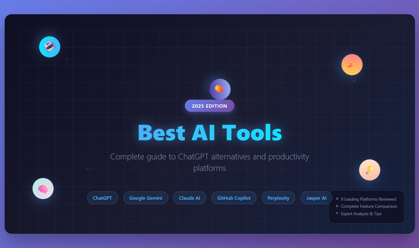 Best AI Tools 2025