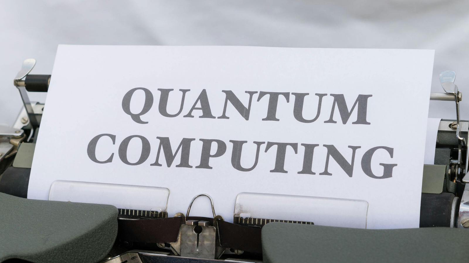 Quantum Computing