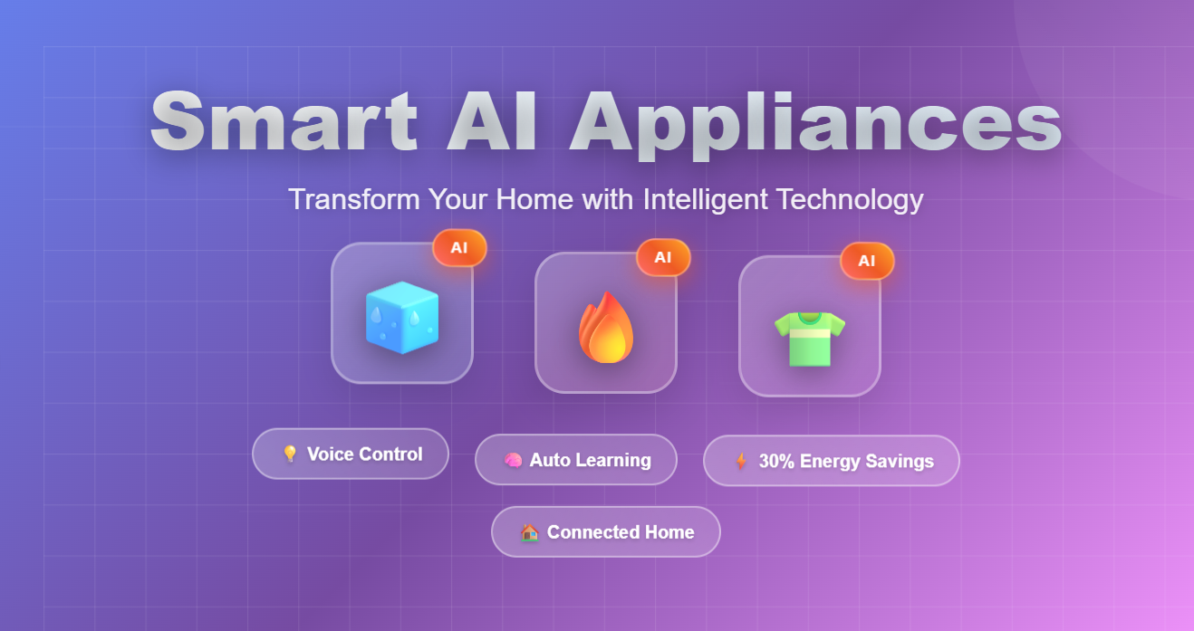 Smart AI Appliances